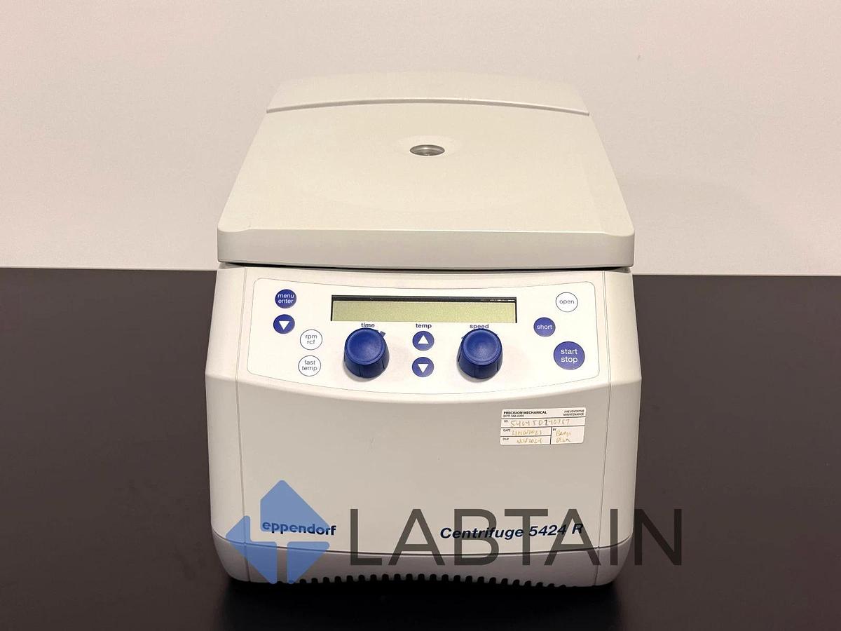 Used Eppendorf 5424R Refrigerated Centrifuge w/ FA-45-24-11 Rotor – 5424/5424R – Tested