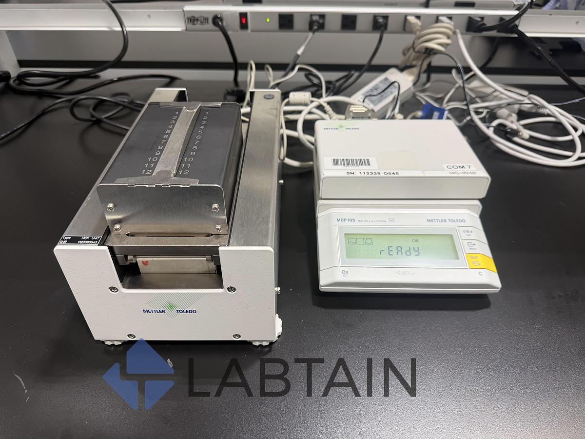 Used Mettler Toledo MCP105 Multi-Channel Pipette Calibration System