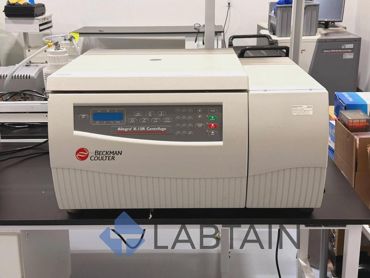 Used Beckman Coulter Allegra X-15R Refrigerated Centrifuge