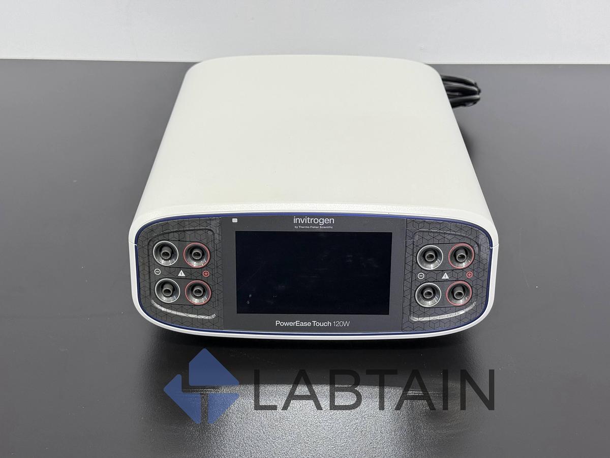 Used Invitrogen Thermo Fisher PowerEase Touch 120W Power Supply DNA Gel Electrophoresis PS0120211209003 – Tested