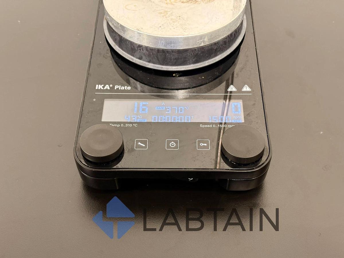 Used IKA PLATE S001 Digital Heating Magnetic Stirrer