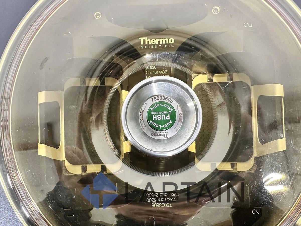 Used Thermo Scientific HIGHPlate 6000 Rotor with Plate Carriers and Lid - Model S836