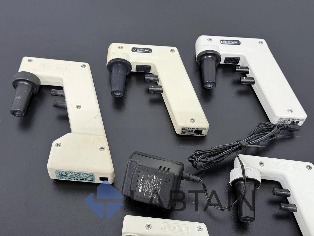 Used Lot of 5 Drummond Pipet-Aid and Pipet-Aid XP Electronic Pipet Controllers