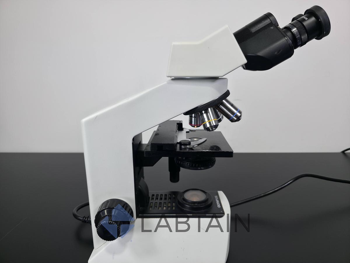 Used Olympus CX21FS1 Binocular Biological Microscope | 4X, 10X, 40X, 100X Objectives | Used {draft three}