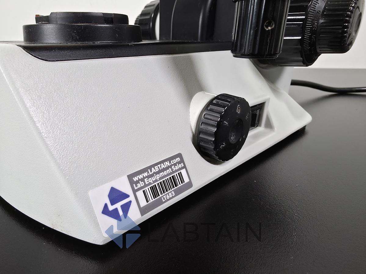 Used Olympus CX21FS1 Binocular Biological Microscope | 4X, 10X, 40X, 100X Objectives | Used 