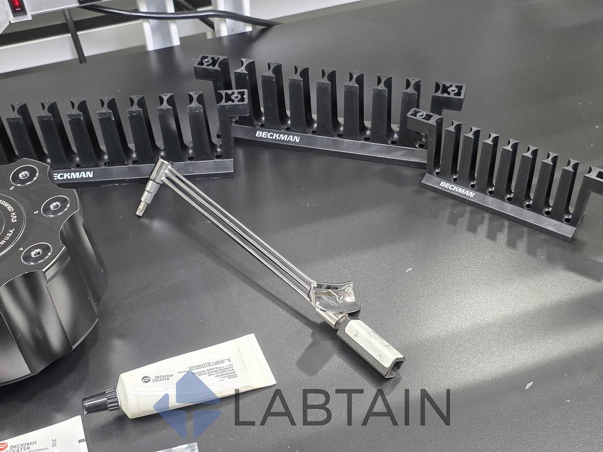 Used Beckman Coulter NVT 65 Near-Vertical Ultracentrifuge Rotor 65,000 RPM 8x13.5mL