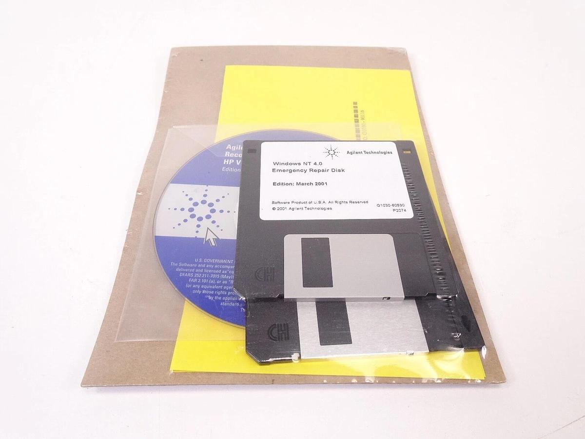 Agilent G1030-60527 | Windows NT 4.0 Repair Disk | HP Vectra VL800 P2074T