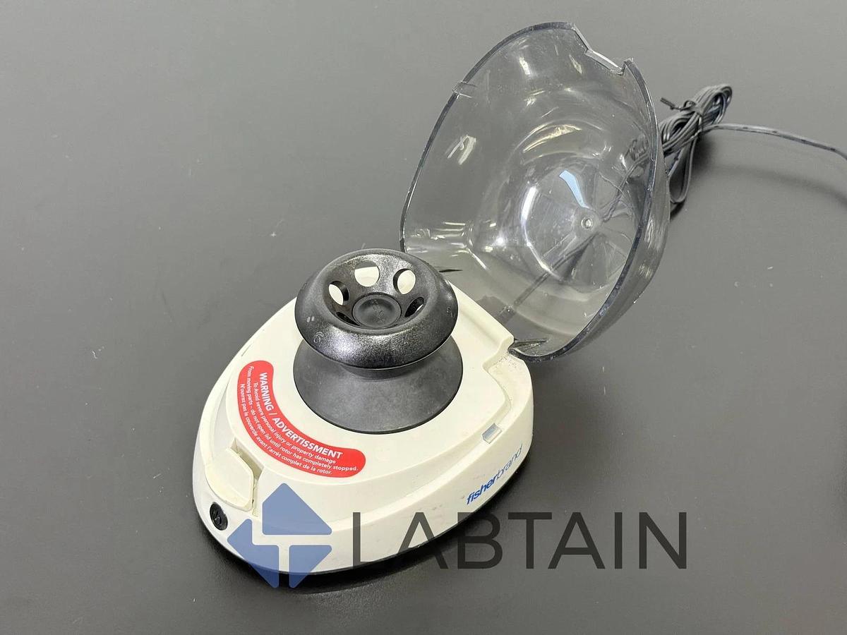 Used Fisherbrand Mini Centrifuge Sprout Plus by Heathrow Scientific HSG02757 12VDC 0.6A 7.3W – Tested