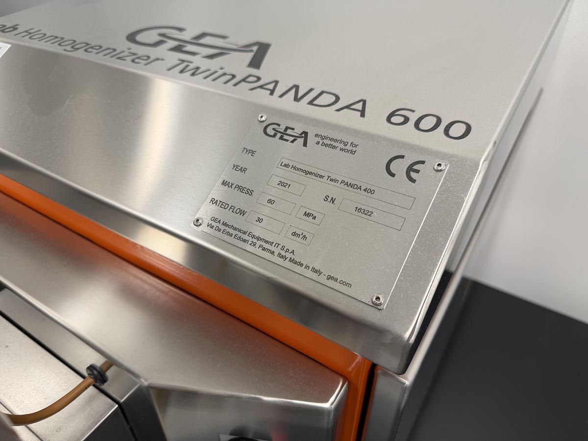 Used 2021 GEA Lab Homogenizer Twin PANDA 600 | Great Working