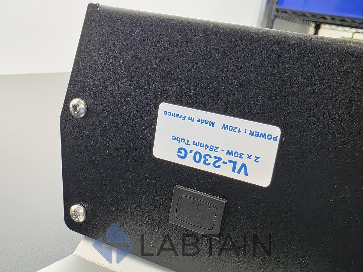 Used Vilber Lourmat VL-230.G Shortwave UV Lamp Fixture (254nm, 2x30W) Used