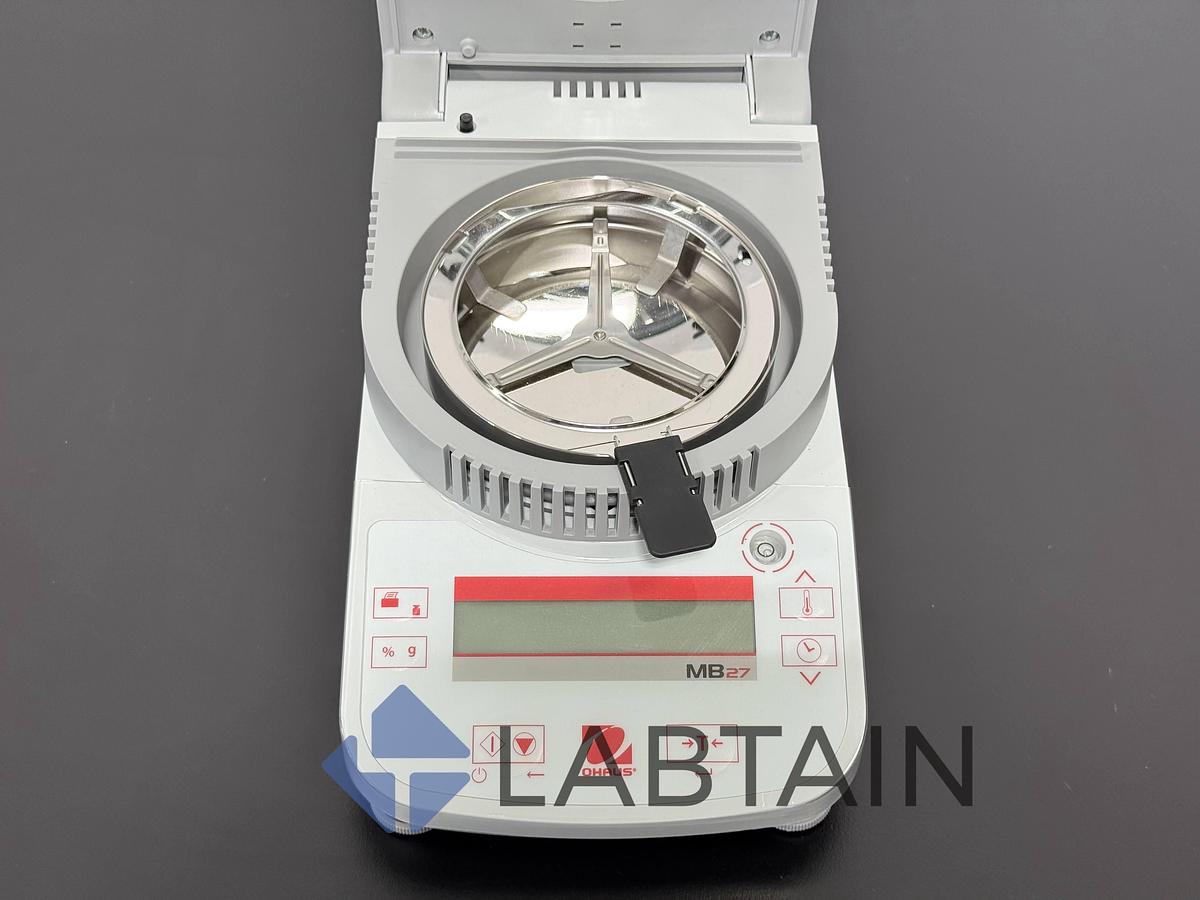 Used Ohaus MB27 Moisture Analyzer Balance 90g x 0.001g Laboratory Scale C213826343 – Tested