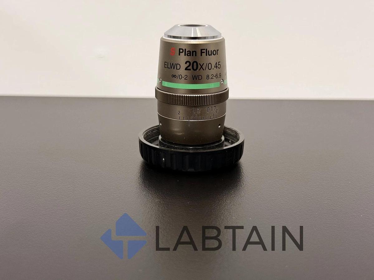Used Nikon S Plan Fluor Microscope Objective ELWD 20x/0.45