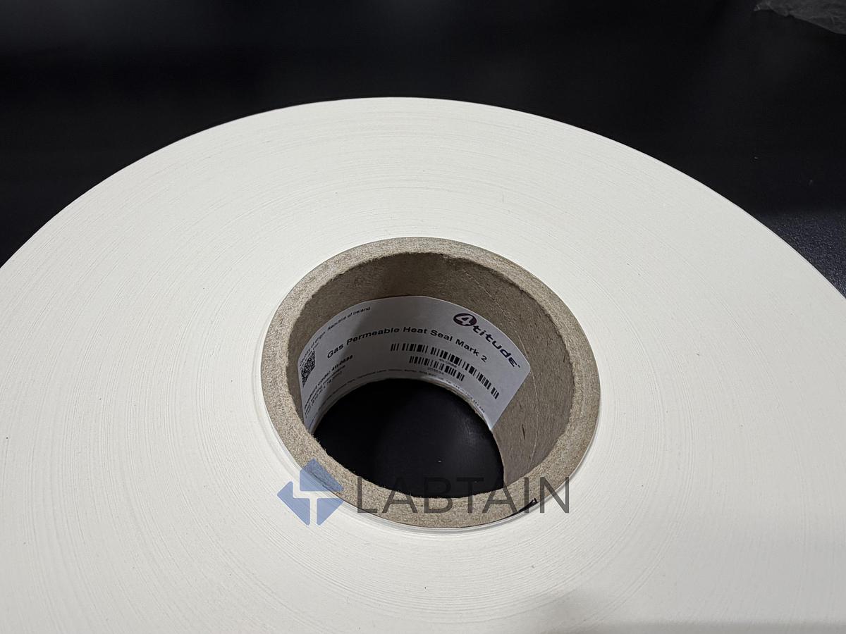 Used 4TITUDE (AZENTA) GAS PERMEABLE HEAT SEAL MARK 2 — 4ti-0598 — 1 ROLL, 610 m × 78 mm — NEW, SEALED