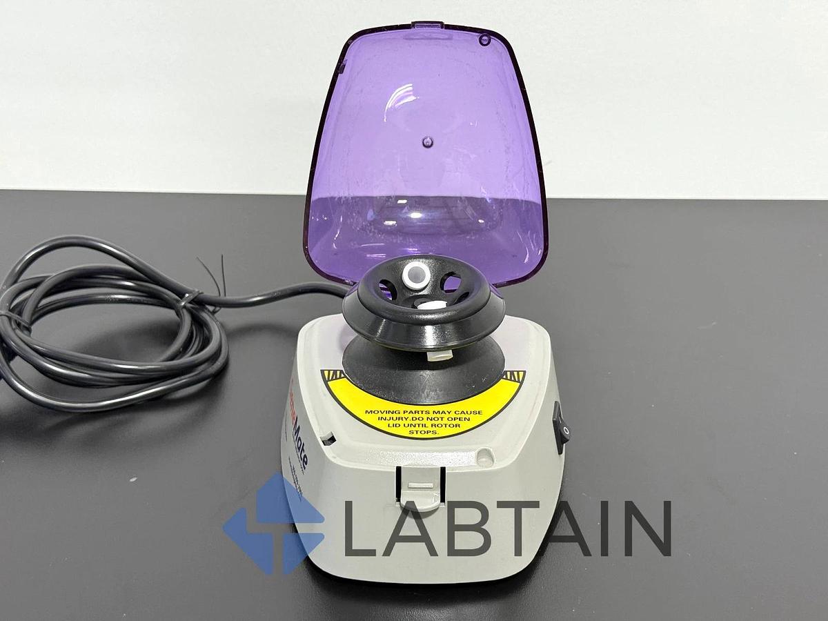 Used BioExpress GeneMate Mini Centrifuge – Model C-1301-PC – 115V Compact Benchtop Spinner