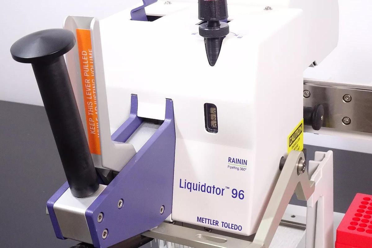 Used Mettler Toledo Rainin Liquidator 96 – Manual 96-Channel Pipetting System – 5–200 µL – Tested – May Need Service