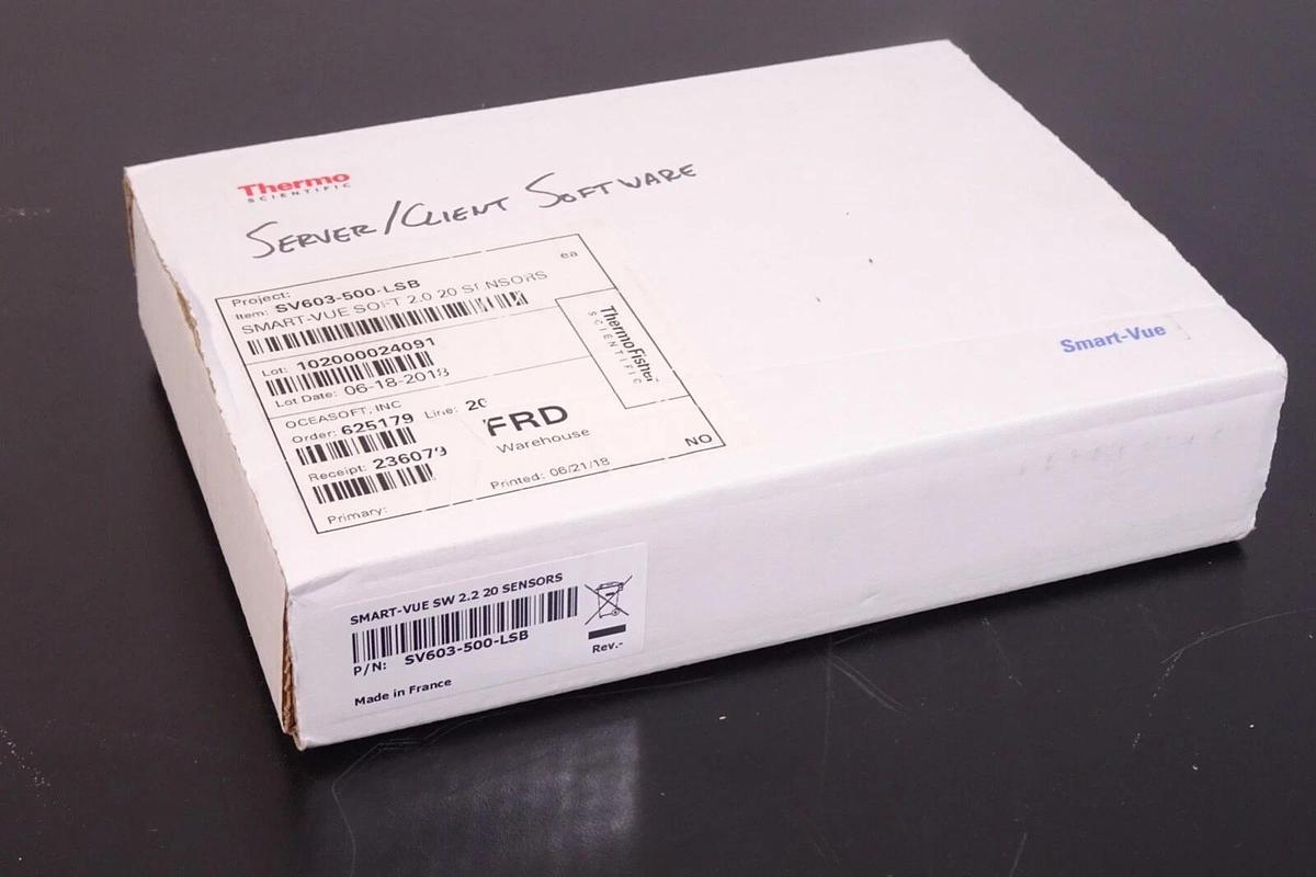 Thermo Scientific Smart-Vue 2 | 2.2 Software, 20 Sensors | SV603-500-LSB