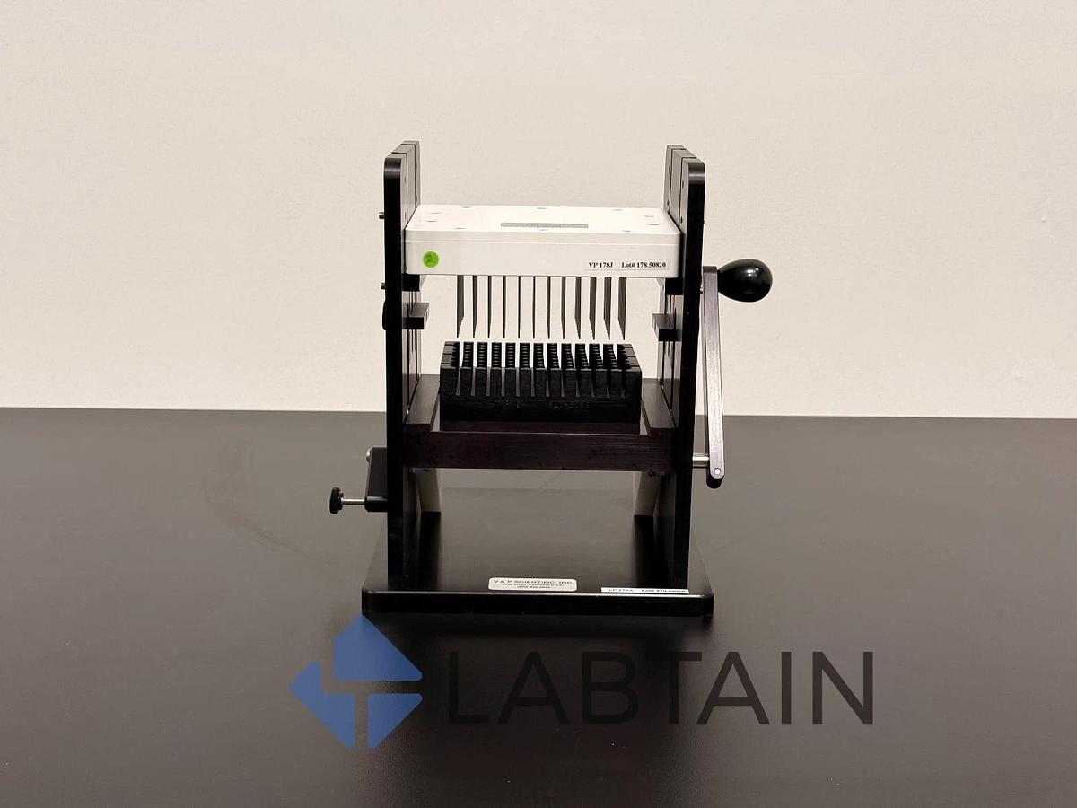 Used V&P 178J Aspiration manifold, 96 channel, 96 well, deep well