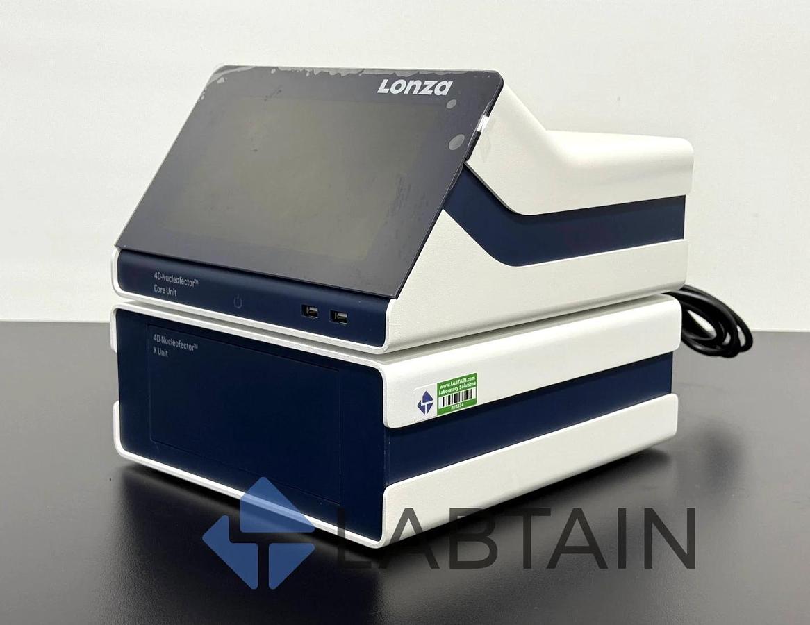 Used Lonza Nucleofector, Transfection Device for Modular 4D-Nucleofector System, Core