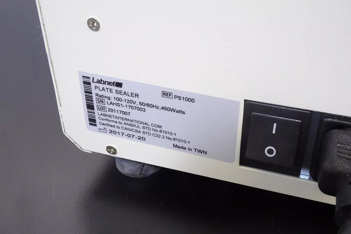 Used Labnet AccuSeal PS1000 Semi Automated Microplate Plate Sealer | qPCR sealer