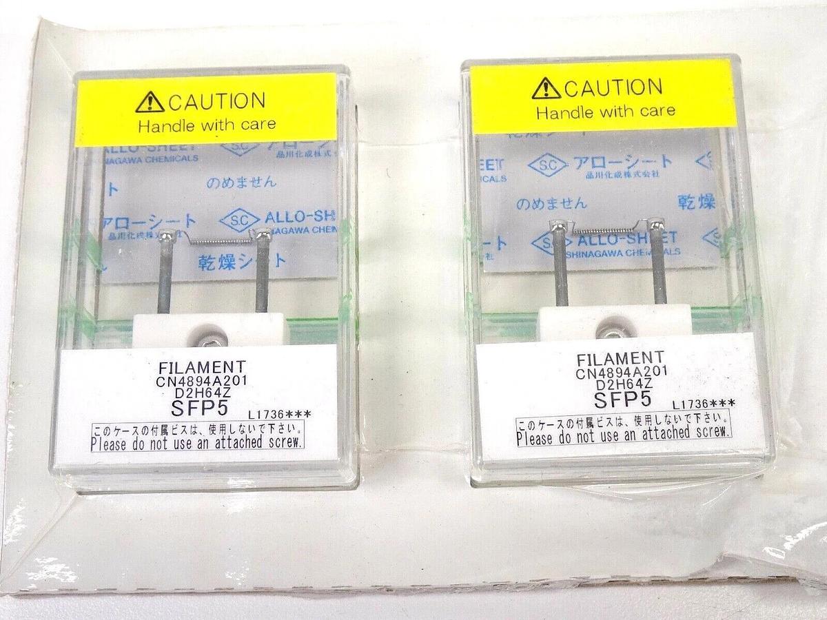 2x] Rigaku x-Ray Filament | CN4894A201 | D2H64Z | SFP5