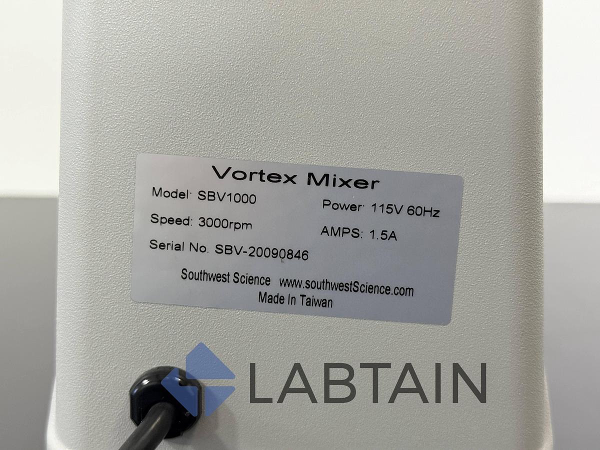 Used Southwest Science SBV1000 Vortex Mixer SBV20090846 – Tested