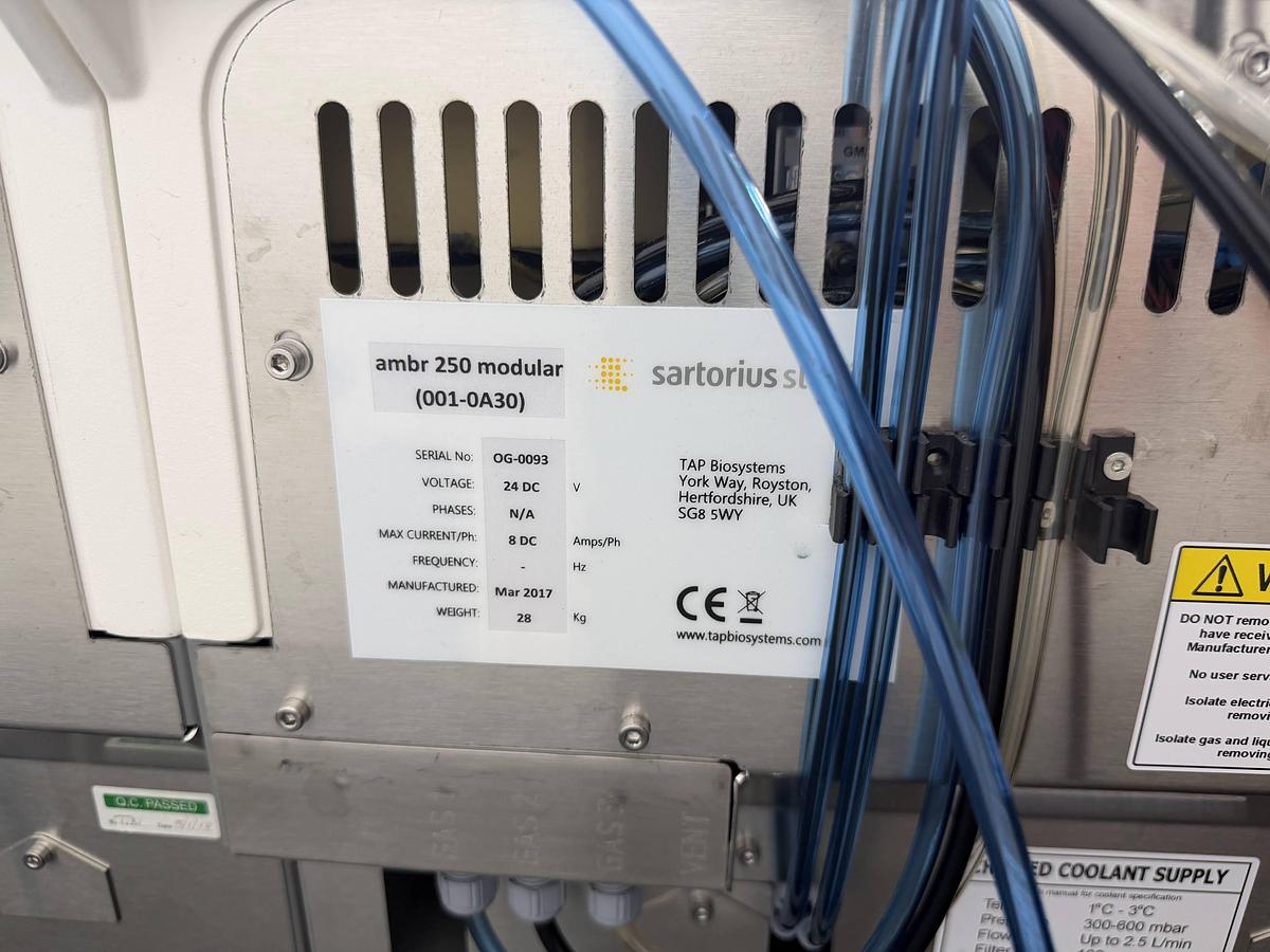 Used Sartorius ambr 250 Modular 8-Way Bioreactor System For Parts/Repair No Software