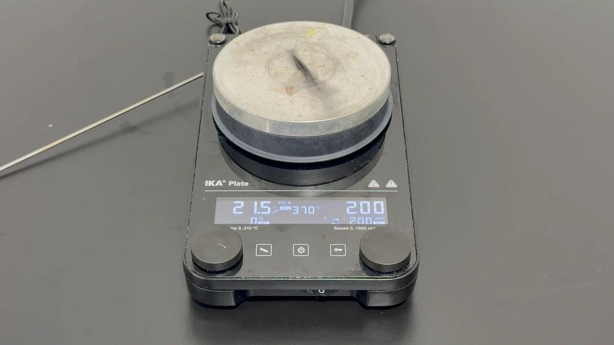 Used IKA PLATE S001 Digital Heating Magnetic Stirrer