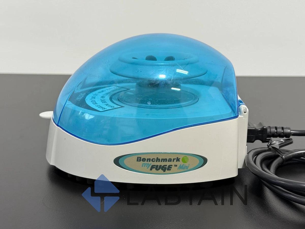 Used Benchmark C1008-B MyFuge Mini Centrifuge Blue MiniFuge-17904 – Tested