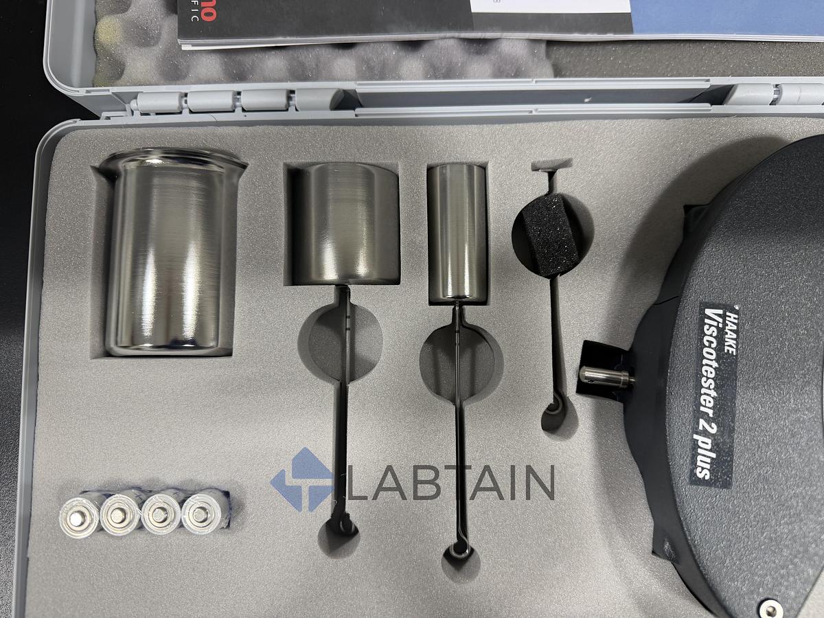 Used Thermo Scientific HAAKE Viscotester 2 Plus Portable Viscometer – Complete Kit