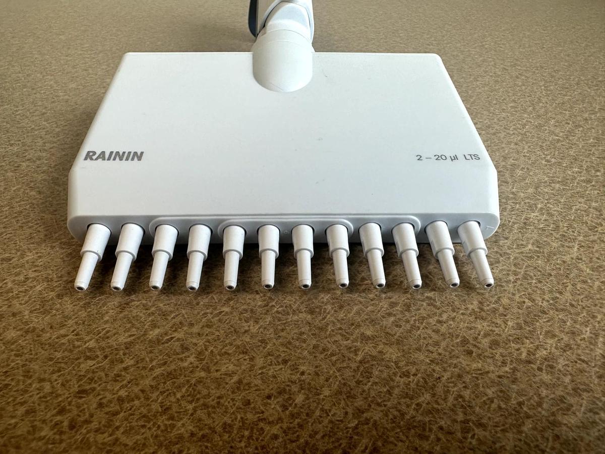 Used Rainin Pipet-Lite XLS L-20 | 2-20uL | 12-Channel Pipette w/Warranty * NICE