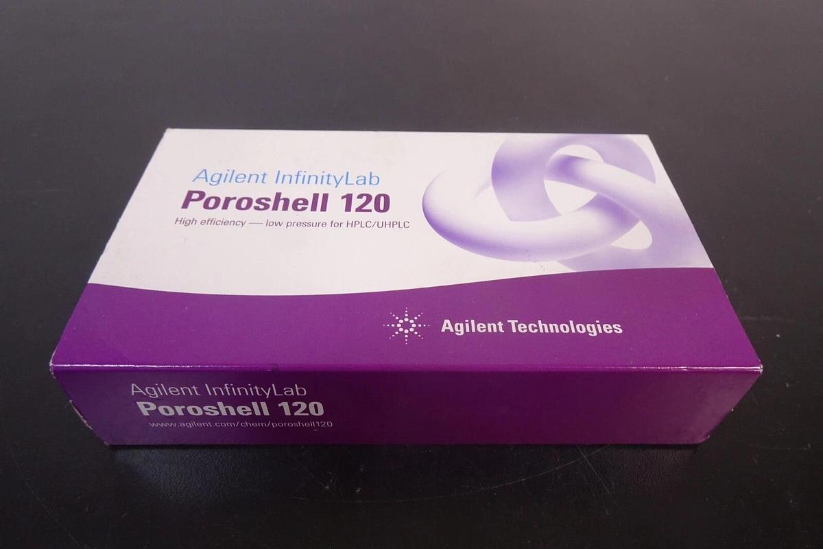 Agilent InfinityLab Poroshell 120 HPLC Column – 699675-902 – 1.9 µm, 2.1 × 50 mm – With Guard Column – New (Open Box)