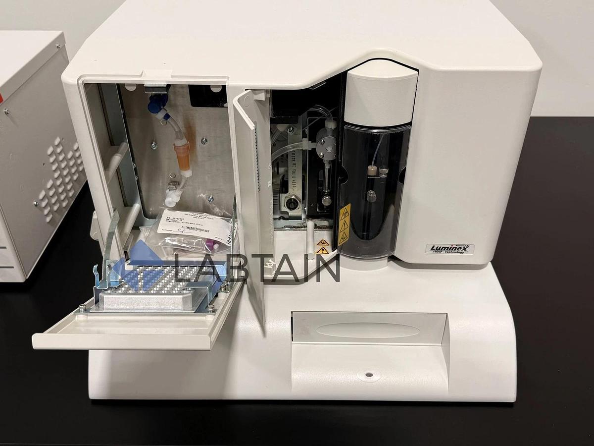 Used Luminex 200 Cytometer – With Luminex SD Reader & Luminex XYP Sample Handling System