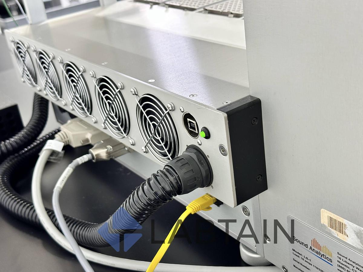 Used Sound Analytics LS-1 Automated Liquid Handling System with Tecan Cavro Omni Robot & Cooling Deck