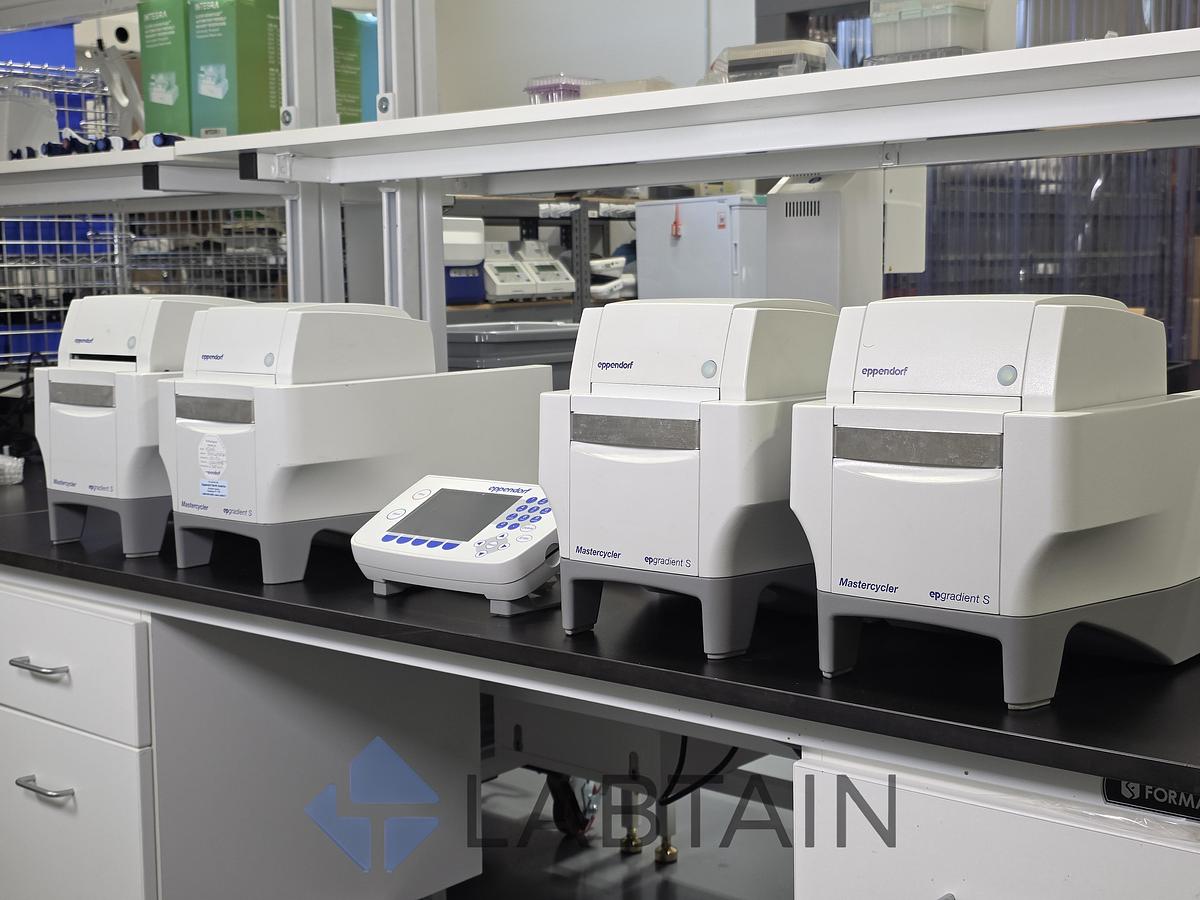 Used Eppendorf Mastercycler epgradient S Networked 4-Bay Thermal Cycler System Used