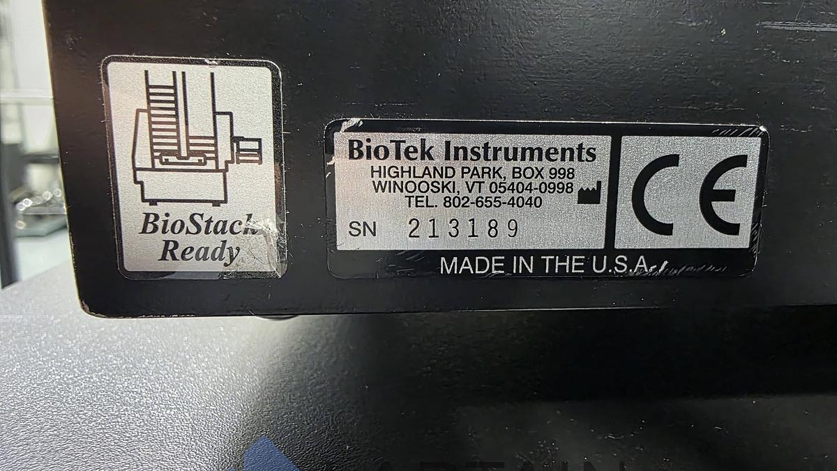 Used BioTek ELx405 Select CW Microplate Washer with Vacuum Pump 3