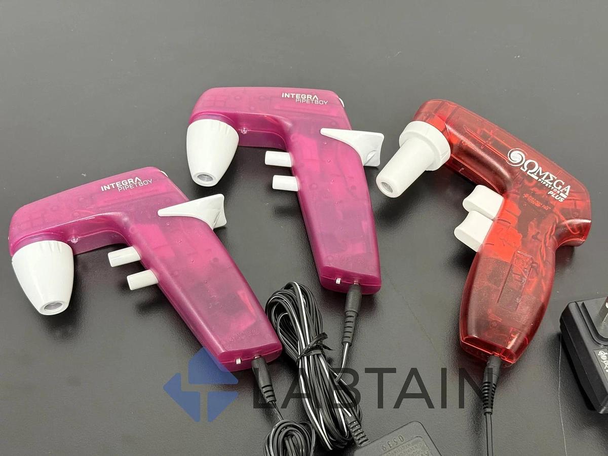 Used Set of Omega/Integra Pipettor Laboratory and Medical Equipment