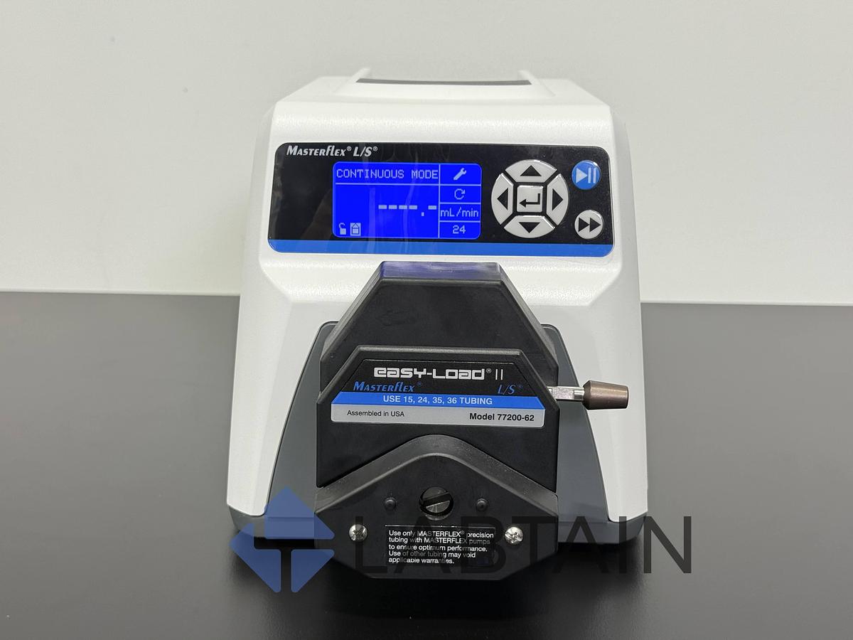 Used Masterflex L/S Digital Peristaltic Pump with Easy-Load II Head 77200-62