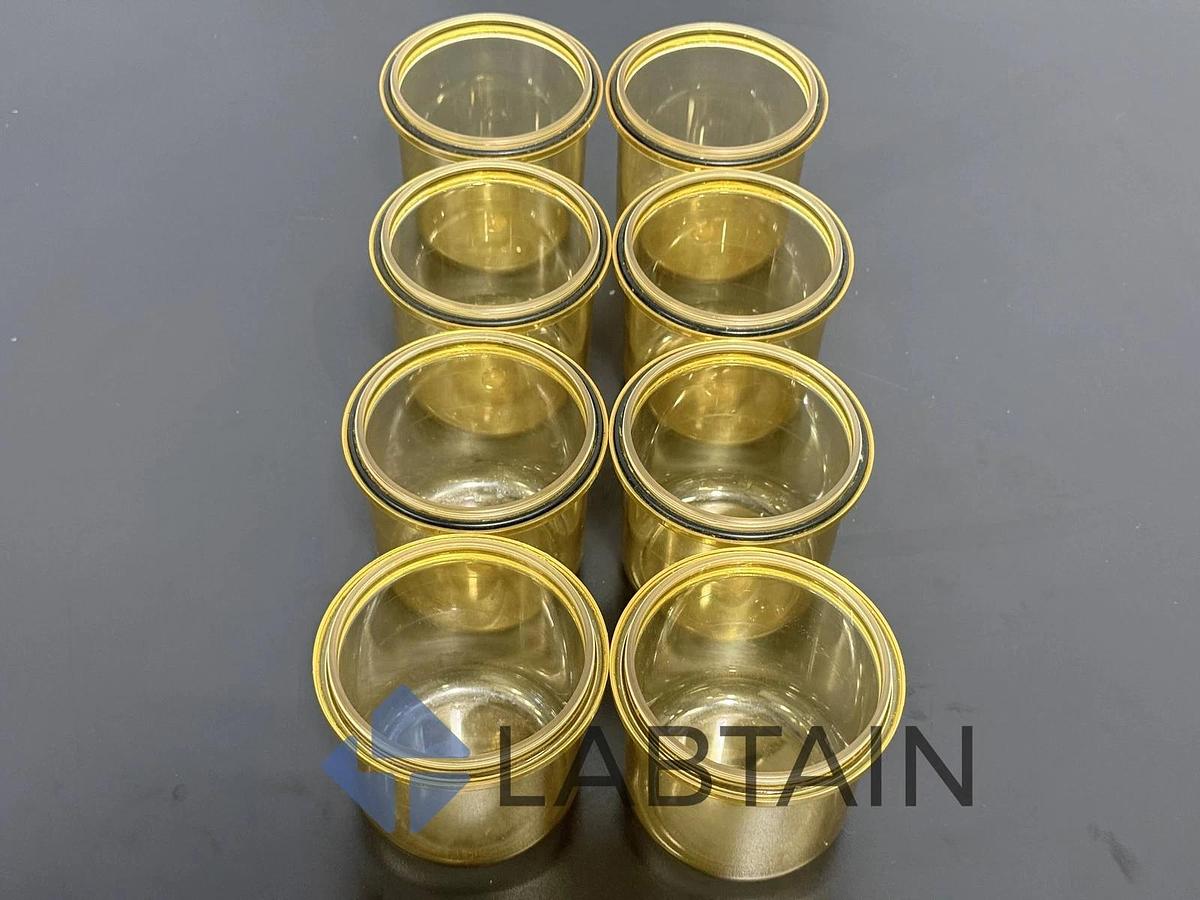 Used Beckman Centrifuge Tube Adapters Buckets set of 8