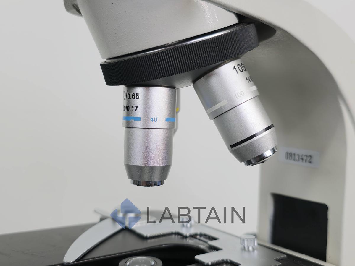 Used OEM Trinocular Compound Brightfield Microscope 40X-1000X (w/ Reticle Eyepiece)
