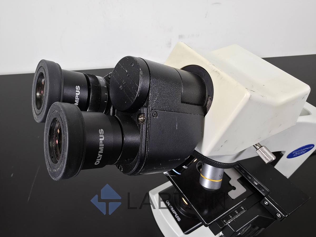 Used Olympus CX22RFS1 Binocular Biological Microscope Plan Objectives 4x-100x Used