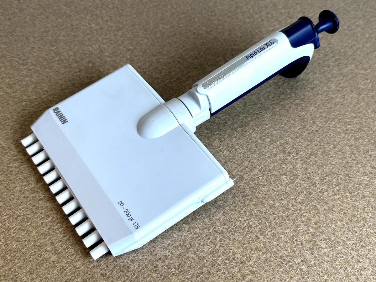 Used Rainin Pipet-Lite XLS L-200 | 20-200uL | 12-Channel Pipette w/Warranty