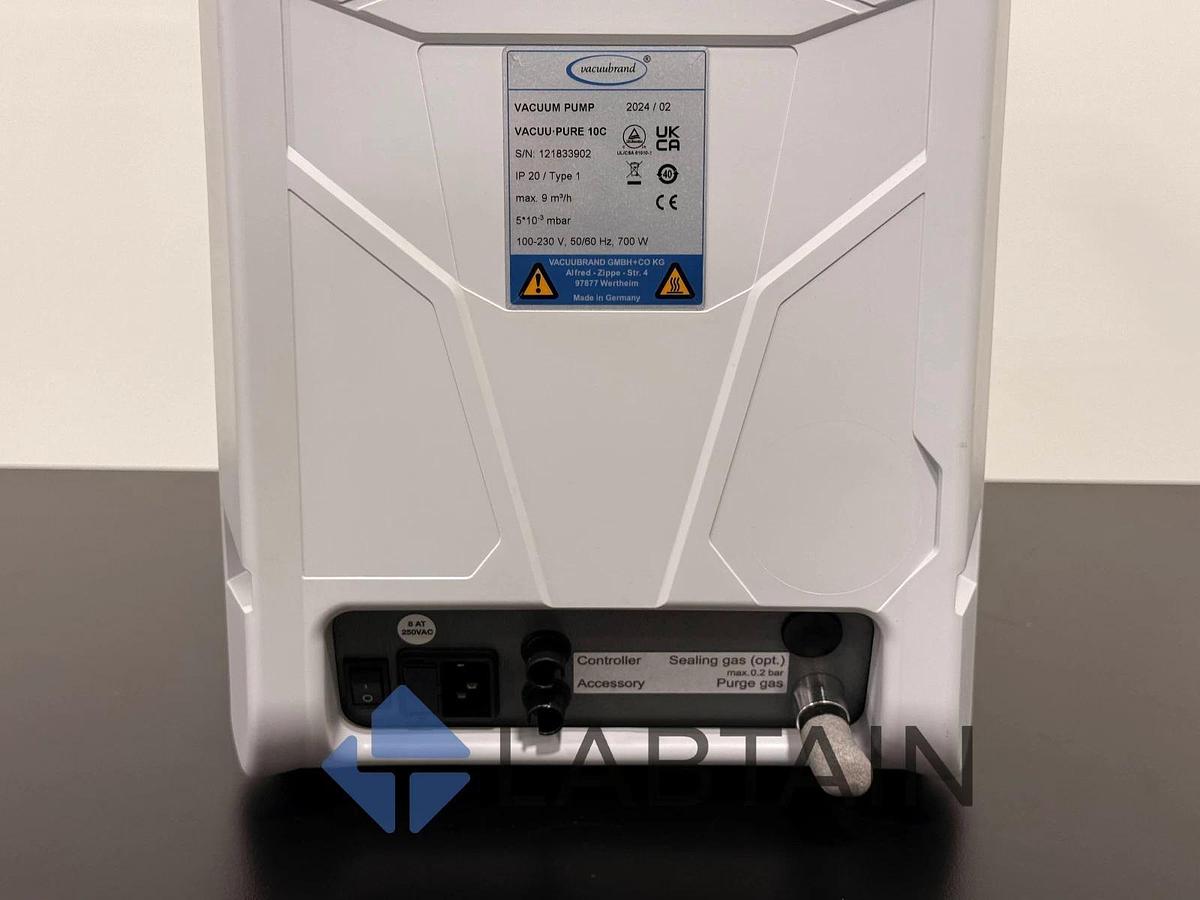 Used Vacuubrand VACUU-PURE 10C Screw Pump – Oil-Free Chemically Resistant 100% Dry Pump