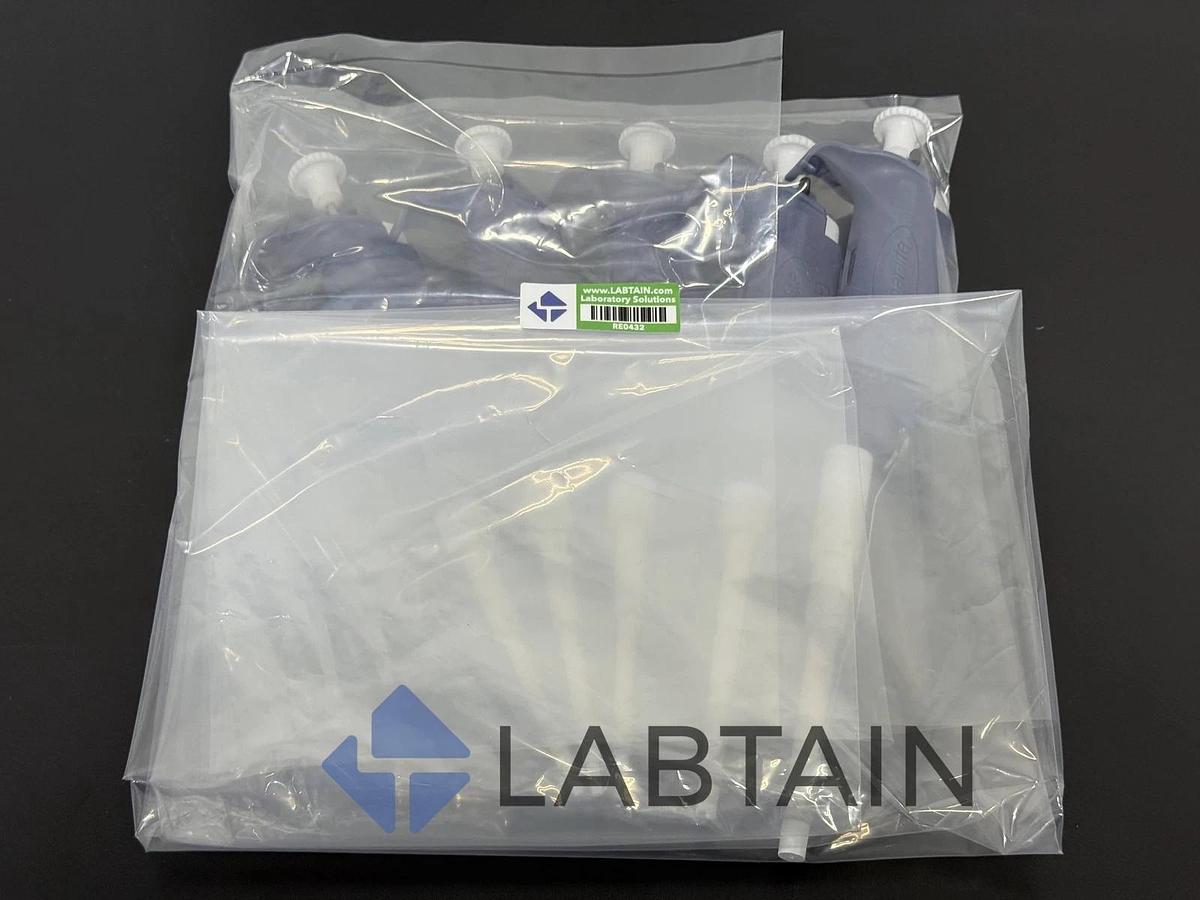 Used Rainin Pipet-Lite Single-Channel Pipette Lot - Set of 6 (1ul to 1000ul) - LTS