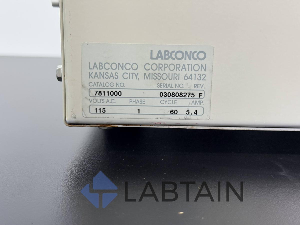 Used Labconco CentriVap Concentrator System 7811000 Vacuum Centrifuge Evaporator 030808275 F – Tested