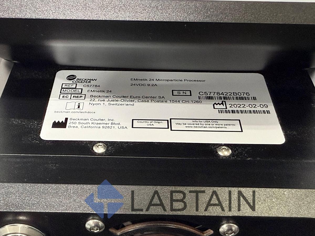 Used Beckman Coulter EMnetik 24 Microparticle Processor C5778422B076 – Tested