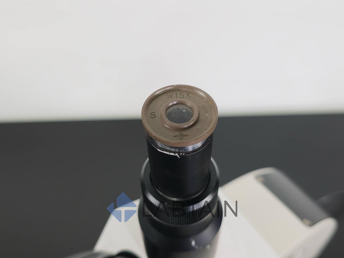 Used OEM Trinocular Compound Brightfield Microscope 40X-1000X (w/ Reticle Eyepiece)