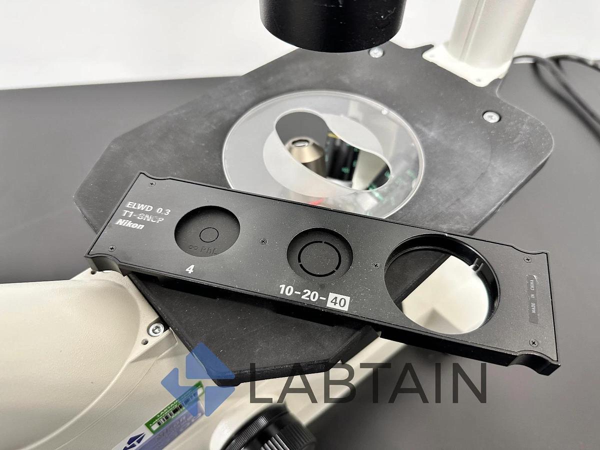 Used Nikon Eclipse TS100 Inverted Microscope – Phase Contrast – For Tissue Culture