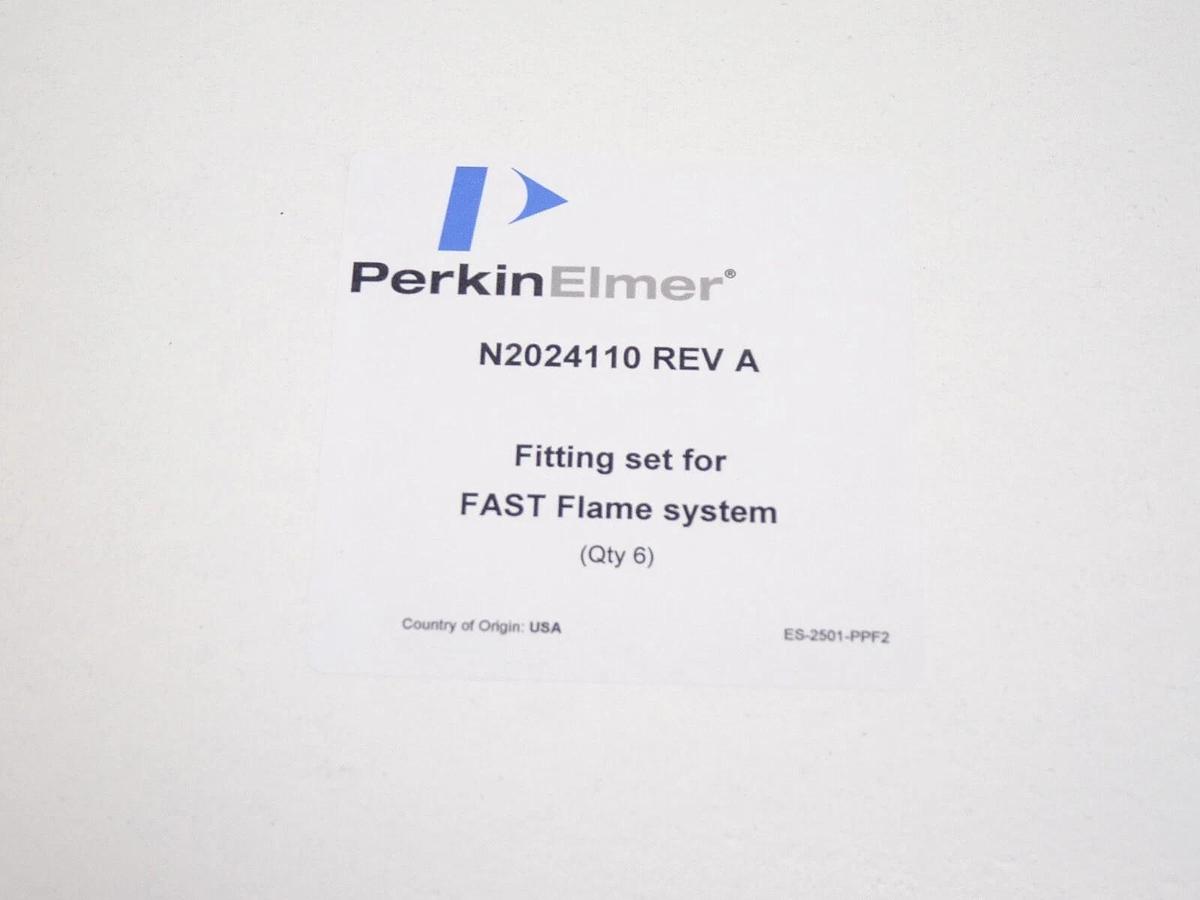 Perkin Elmer N2024110 Fitting Set for FAST Flame System (Qty 6)