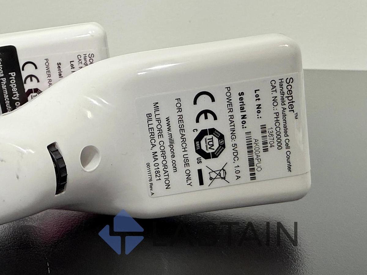 Used Lot of 3 Millipore Scepter PHC00000 Handheld Cell Counters