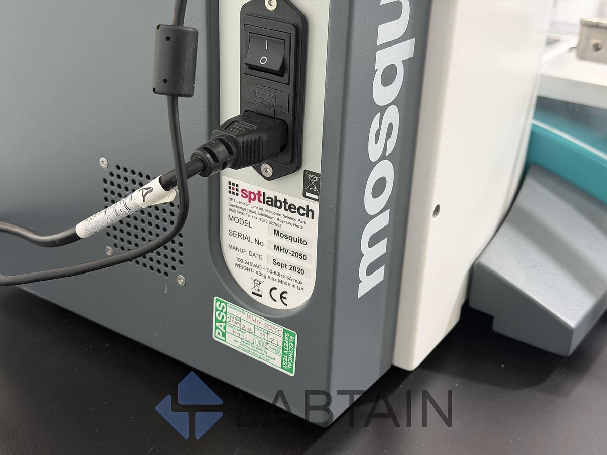 Used SPT Labtech Mosquito Liquid Handling System – Sept 2020 – Includes Calibration Block